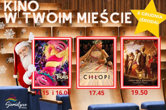Mikołajki: emocje na dużym ekranie