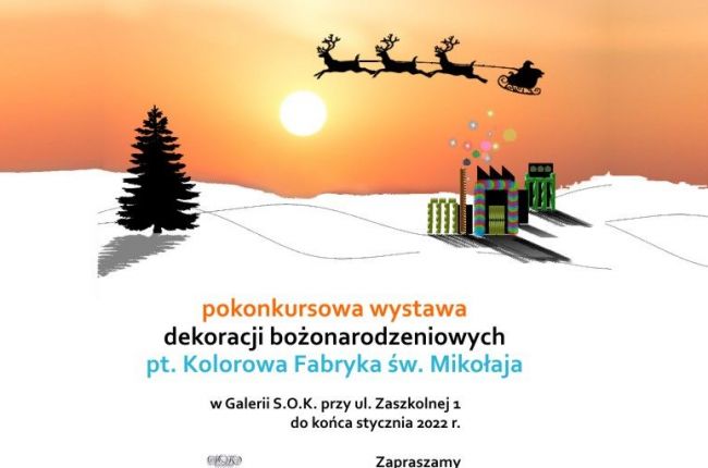 Wystawa "Kolorowa Fabryka św. Mikołaja".