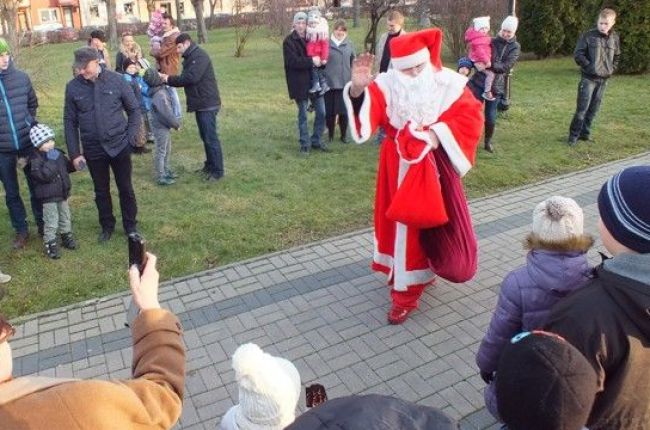 Spotkanie ze świętym Mikołajem