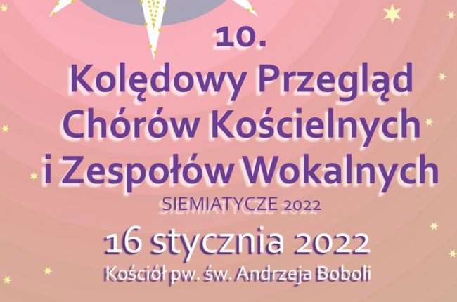 X. Kolędowy Przegląd Chórów Kościelnych i Zespołów Wokalnych